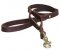 Quality Double Handle Leather Dog Leash 3/4 inch on 5 FT