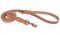Latigo Braided oily Leather Waist Lead 4 FOOT-schutzhund dogs