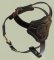 Small Leather Dog Harness for working dogs puppy