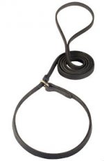 Leather Slip Lead 6 FT on 1/2'' for schutzhund dogs