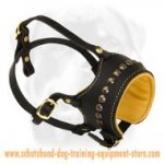Everyday Leather Dog Muzzle