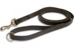 Leather Rescue Leash 3/4 inch on 6 FOOT for Schutzhund dogs