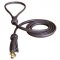 1/2 inch Leather Round Dog Leash for all breeds