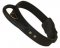Latigo Leather Agitation Dog Collar With Handle