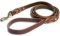 Braided Latigo Leather Lead