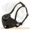 Leather Dog Muzzle For Attack And Agitation Training