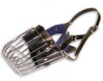 Wire Cage Dog Muzzle for Walking and Training
