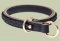 Braided Leather Choke Collar for schutzhund dogs