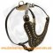 Royal Studded Leather Dog Harness