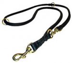 Multimode Schutzhund Training Leather Dog Leash