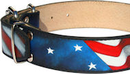 Amazing Patriotic American Flag Dog Collar for DOG