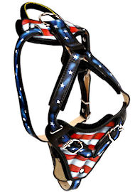 American Flag Dog Harness-USA pride Harness for Dog