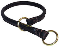 Rolled Choke Dog Collar for Schutzhund Dogs