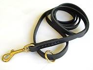 Latigo Leather Dog Lead 1/2inch x 2-6 ft for training dogs