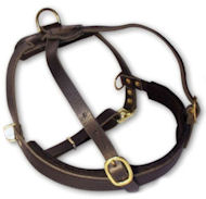 Leather Tracking Harness for Dog -Pulling Harness