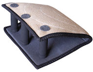 Handmade Puppy Bite Builder w/h 3 handle made of jute-Wedge Tug