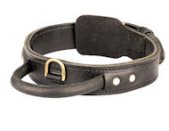 Quick Control Dog Collar with Handle for Schutzhund dogs