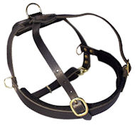Similar Latigo Leather H-Style Dog Harness