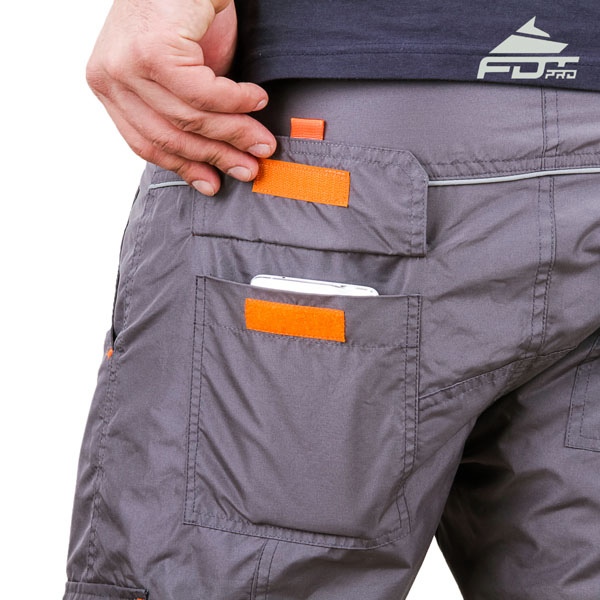 Comfy Design FDT Pro Pants with Strong Side Pockets for Dog Training