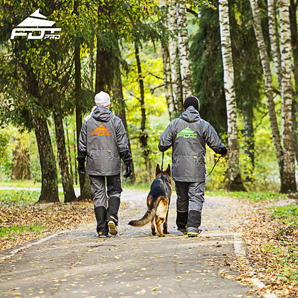 Pro Dog Training Jacket of Finest Quality for All Weather Use