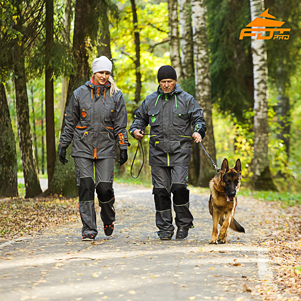 Any Weather Conditions Top Notch Dog Training Suit for Men and Women