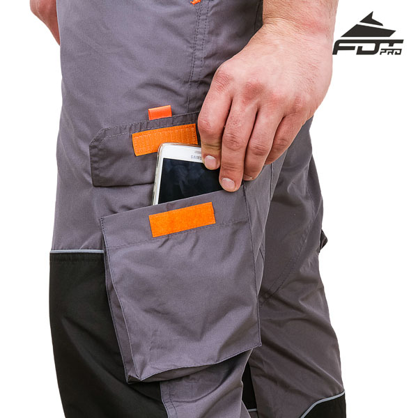 Comfortable Design FDT Pro Pants with Handy Back Pockets for Dog Training