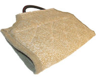 cover made of jute with handle  