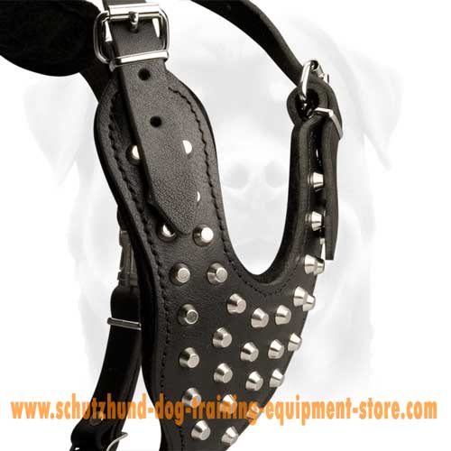Topnotch Leather Dog Harness