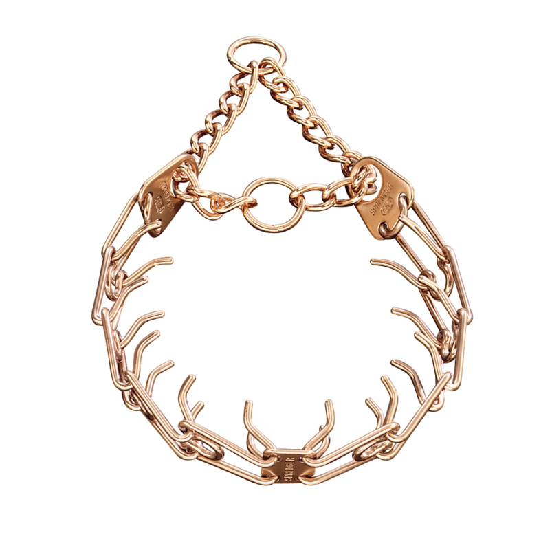 Curogan dog pinch collar made in Germany/Prong dog collar