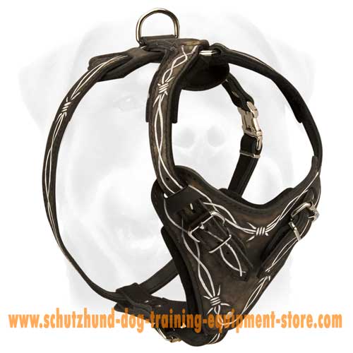 Schutzhund Leather Dog Harness