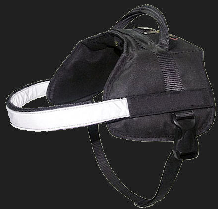 REFLECTIVE Dog HARNESS with a handle for working dogs