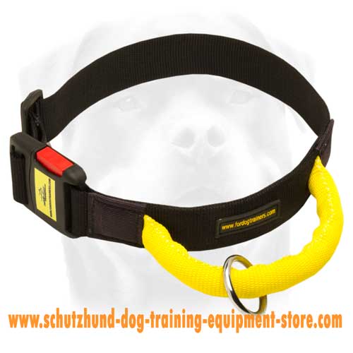 Nylon Dog Collar With Quick Release Buckle