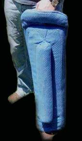 Dog protection leg sleeve with bite bar for dog training