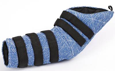 Dog hidden protection sleeve made of french linen - Click Image to Close