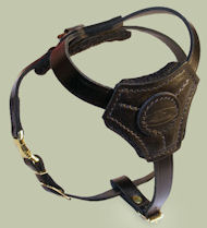 Small Leather Dog Harness for working dogs puppy Small Leather Dog Harness for working dogs puppy